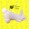 Bebê coelho dormindo - Eu Quero Crochê