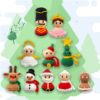 Enfeites de natal - Eu Quero Crochê