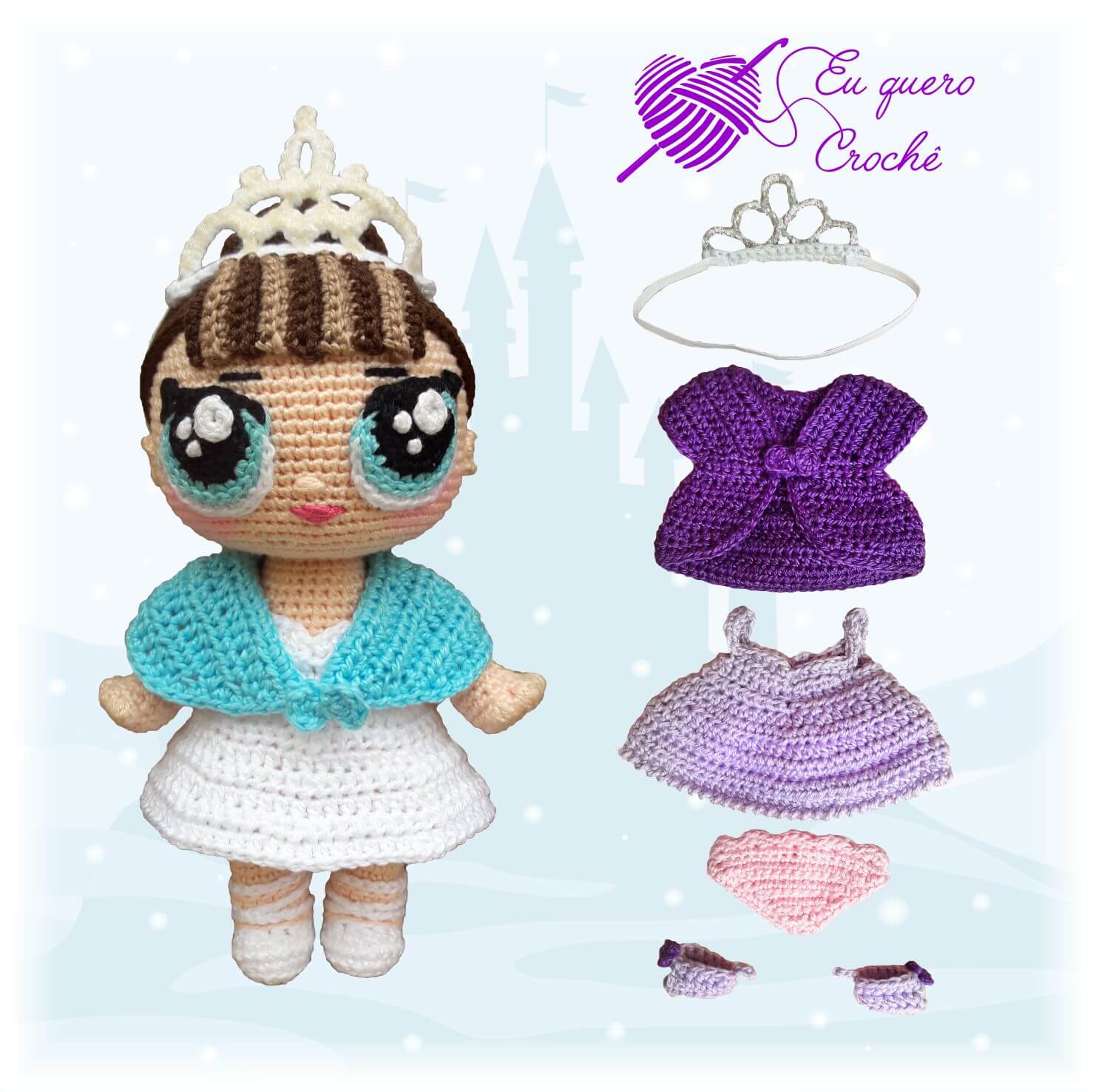 Lola Princesa - Eu Quero Crochê