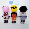 Naruto, Sakura e Sasuke - Eu Quero Crochê