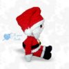 Papai Noel sentado - Eu Quero Crochê