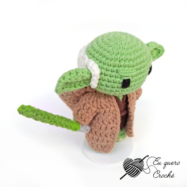 Mestre Yoda - Eu Quero Crochê